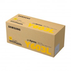Samsung CLT-Y603L High Yield Yellow Toner Cartridge - 10k